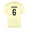 AS Monaco Denis Zakaria #6 Rezervni Dres 2025-26 Kratak Rukav